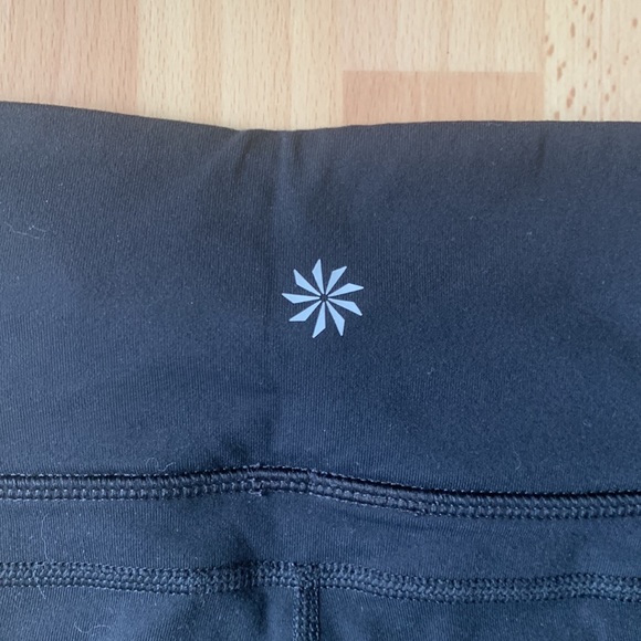 Athleta Flared Black Leggings - Picture 6 of 6